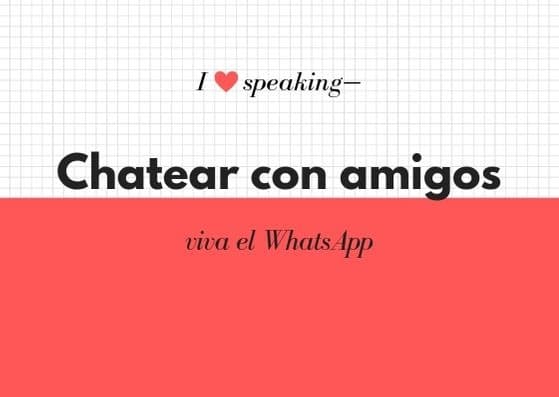 lenguaje del chat en español