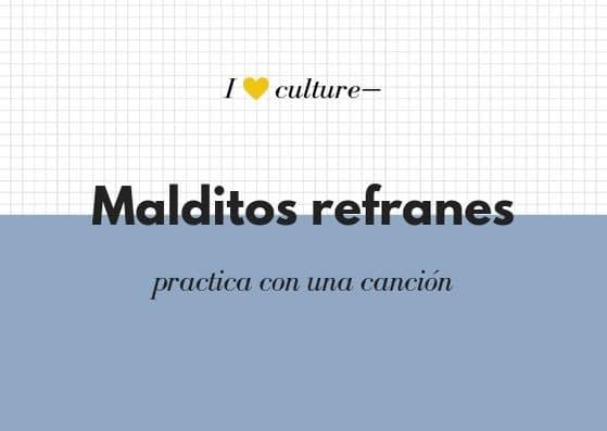 aprende los refranes en español
