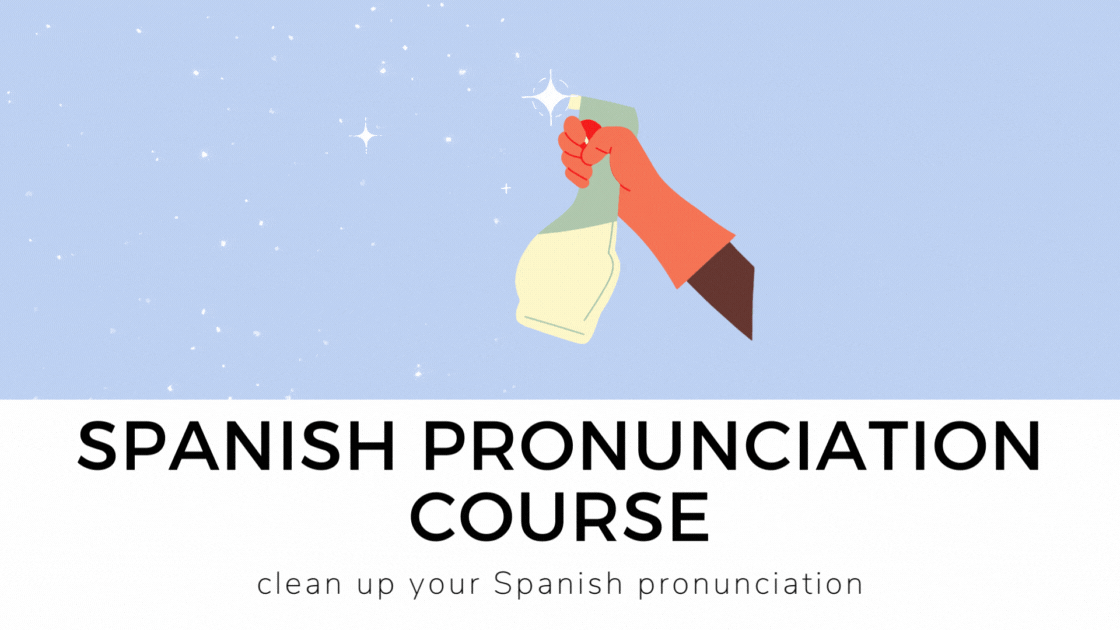 spanish pronunciation course gif